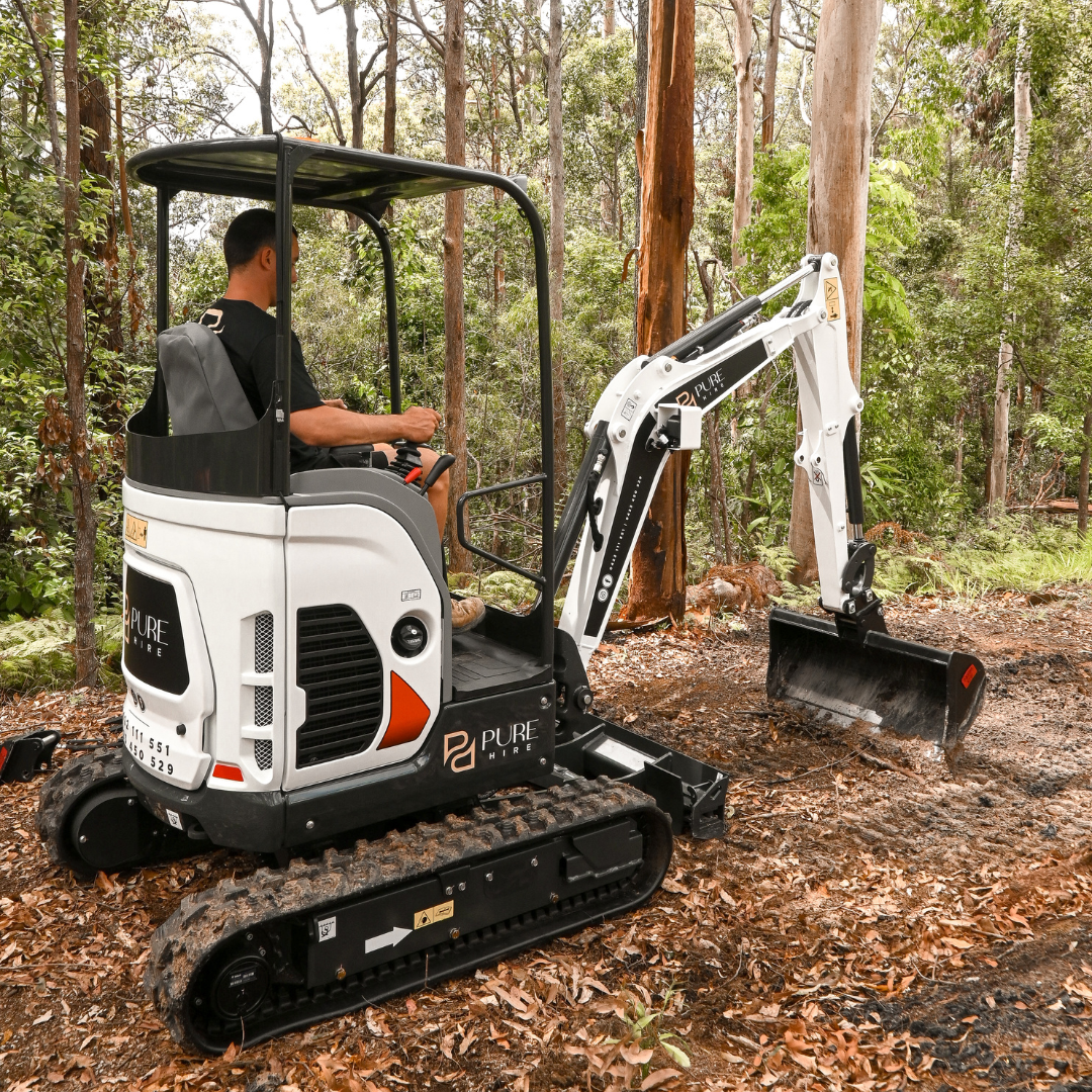 Bobcat E20 Mini Excavator Hire